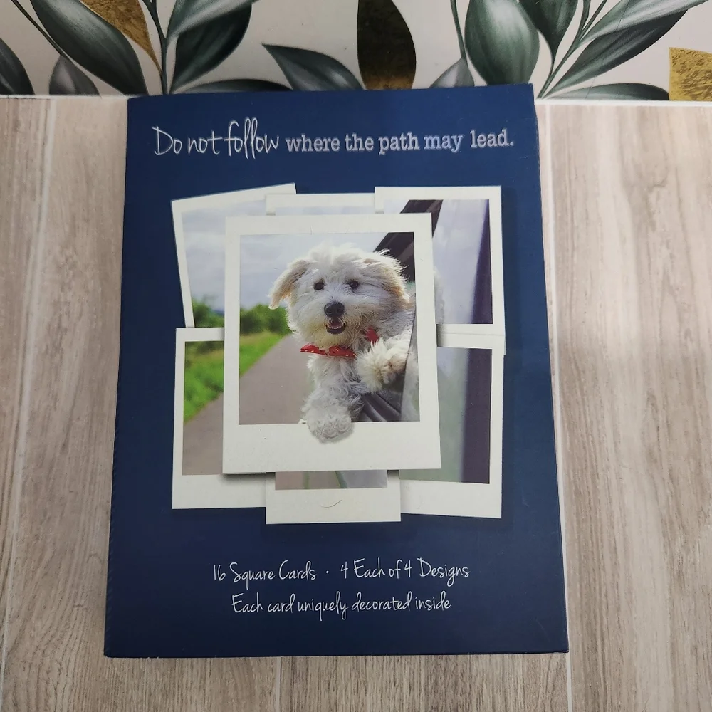 Driftwood Stationary Dog Card Set Beagle Shepherd Golden Retriever Bichon Unwrap